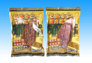 豬二哥現烤芝麻杏仁豬肉干