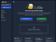 Gofile - Secure and Fast Cloud Storage Solution