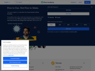 Khan Academy: Free Online Courses and Lessons