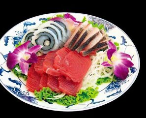 海園活海鮮生魚片切片
