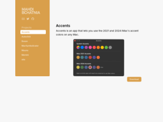 Accents: Bring iMac 2021 Accent Colors to Any Mac