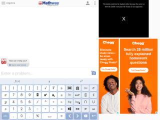 Mathway: Step-by-Step Math Problem Solver