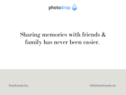 Photodrop: Easy Cloud Album Sharing