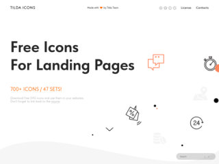 Tilda Icons - Free SVG Icons for Websites