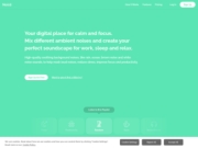 Noisli - Background Noise Generator for Focus, Sleep, and Relaxation