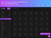 Iconic - Free Pixel-Perfect Icons for Websites and Apps