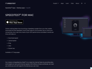 Speedtest for Mac: Internet Speed Testing Made Easy