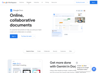 Google Docs: AI-Powered Online Document Editor