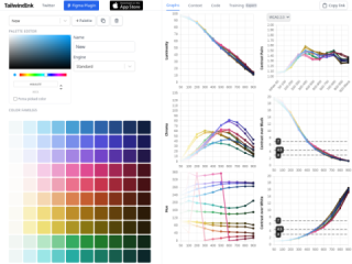 Tailwind Ink: AI Color Palette Generator for Tailwind CSS