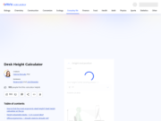 Desk Height Calculator: Ergonomic Workspace Solution