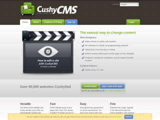 CushyCMS: A Simple and Free Content Management System