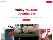 Viddly - Fast and Free YouTube Downloader and Converter