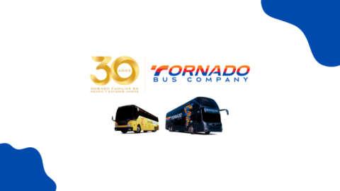 Tornado Bus Company Dallas I-30