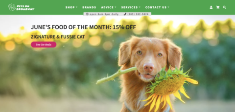 Pets on Broadway