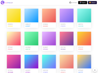 CoolHue: Handpicked Gradient Colors Collection