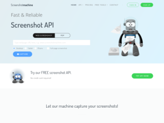 Screenshot Machine: Reliable Screenshot API for Website Capture