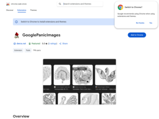 GooglePanicImages: Enhance Google Image Search with Direct Image Viewing
