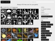 Game-icons.net - Free SVG and PNG Icons for Games and Apps