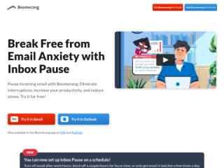 Inbox Pause: Regain Control of Your Email Inbox