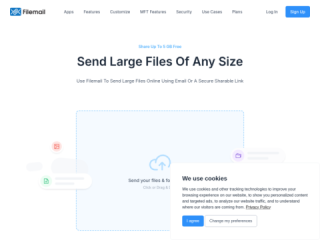 Filemail - Secure Large File Transfer Service