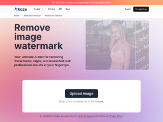 Kaze.ai Watermark Removal Tool