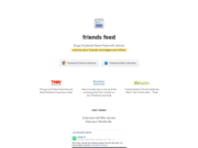 Friends Feed: Simplify Your Facebook News Feed