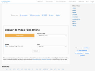 Files-Conversion: Free Online File Converter for Various Formats
