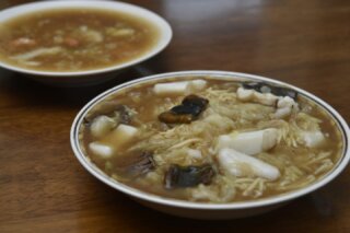 怪人花枝鱔魚麵