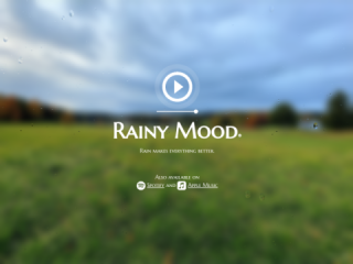 Rainy Mood: Relaxing Rain Sounds for Sleep and Study