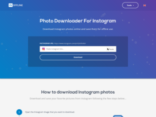Instaoffline - Download Instagram Photos and Videos for Offline Use