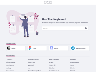 UseTheKeyboard: A Comprehensive Keyboard Shortcut Resource
