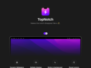 TopNotch: Hide MacBook Notch with Ease
