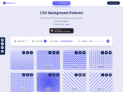CSS Background Patterns by MagicPattern