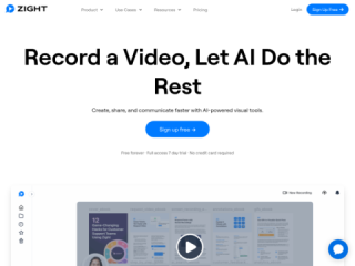 Zight: AI-Powered Screen Recorder and Visual Communication Tool