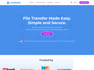 SendThisFile: Secure and Fast File Transfer Service