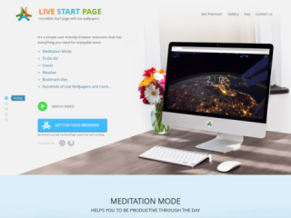 Live Start Page: Customizable New Tab Page with Live Wallpapers
