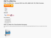 PDF To JPEG Pro: Convert PDF to Image Formats