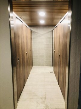 單人房林森館單人房型附設公共澡堂及蒸氣室烤箱