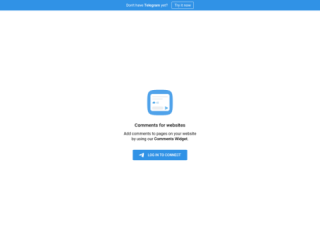 DiscussBot: Telegram-Powered Comment System for Websites