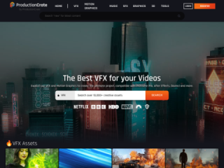 FootageCrate: Comprehensive VFX and Motion Graphics Library