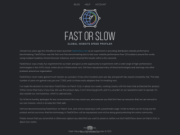 Fast or Slow: Website Performance Benchmarking Tool