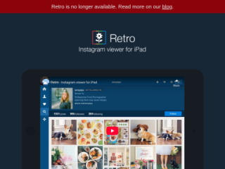 Retro - The Best Instagram Viewer for iPad