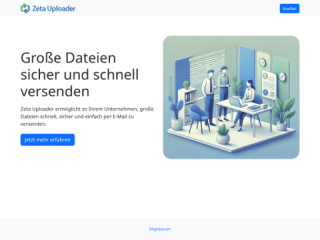 Zeta Uploader - Securely Send Large Files via Email