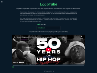 LoopTube: Loop YouTube Videos with Ease