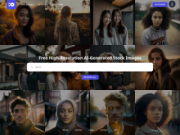 CGFaces: Free High-Resolution AI-Generated Stock Images