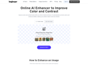 AI Image Enhancer by Imglarger - Enhance Photo Quality Instantly