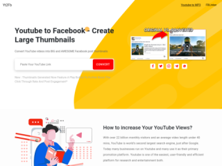 YT2FB: YouTube to Facebook Video Converter