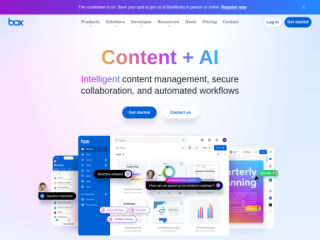 Box: Intelligent Content Cloud for Secure Collaboration and Automation