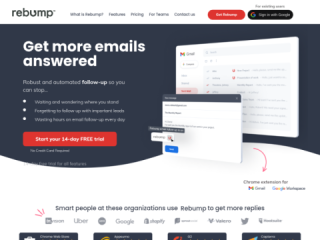 Rebump - Automated Email Follow-up for Gmail