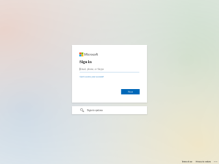 Microsoft Account Sign-in